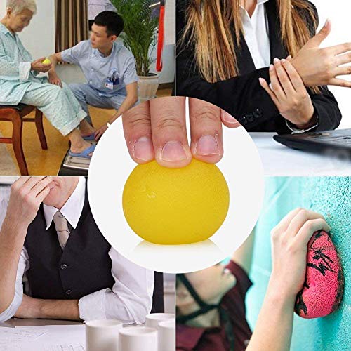 3 Resistance Level Stress Balls for Adults Hand Exercise Balls Squeeze Ball