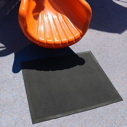 Rubber-Cal Playground Slide Landing Mat - 36" x 48"