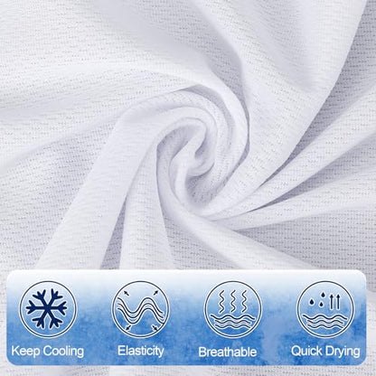 50 Pcs Cooling Towel 40 x 12 Inch Microfiber Workout Towels Breathable Chilly Towel Ice Cool Cold Towels Bulk Fast Drying Absorbent Sweat Rag for Neck Yoga Sports Golf Gym