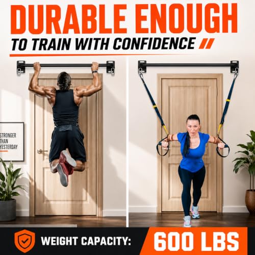 Wall Mounted Pull Up Bar - Heavy Duty Chin Up Bar, Pull-Up Bar for Garage, Joist, Wall Mount - Multifunctional Fitness Bar, Supports up to 600 Lbs - color: Black01