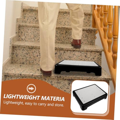 Ipetboom Non-Slip Step Platform Step Ladder Stool for Elderly Office Footrest Footstools for Seniors