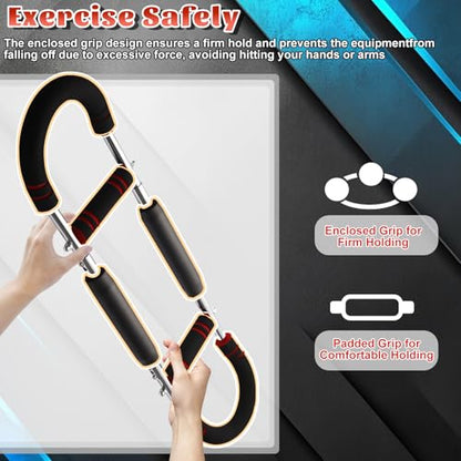 Twister Arm Trainer,Adjustable Resistance Bar for Full Body Workout, Arm Strengthener for Men & Women, Fitness Equipment for Strength Training - style: RED-70-160Lbs