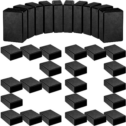 20 Pcs Foam EVA Yoga Blocks Lightweight Non-Slip Supportive Foam Blocks Yoga Prop Accessories for Pilates, Stretching and Meditation, Men and Women Yogi (Black)