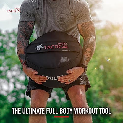 WOLF TACTICAL Sandbag Workout Bag Sand Bags for Weight Training Workout Sandbag Fitness Sand Bag - color: 150 LB