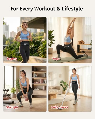 ZELUS Weighted Belt for Women Men, 6/8/10lb Z-Fit Adjustable Weighted Belt - size: Small-6LB (22.4" - 36.2")