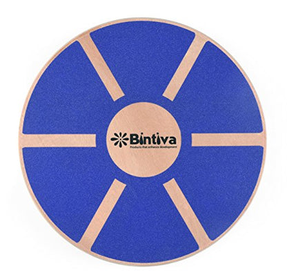 bintiva Wood Balance Board for Fitness Rehab Balance and Stability Training