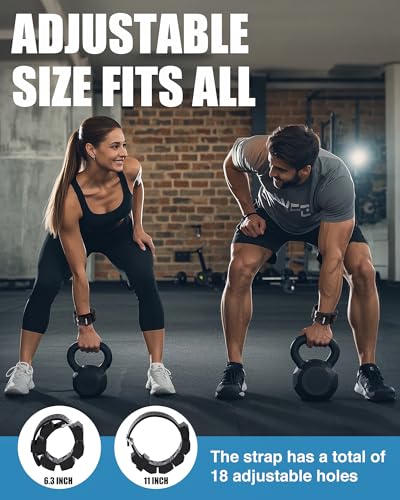DAILYLIFE Ankle Weights, Pilates Adjustable Ankle Weights for Women Men, Wrist Weights, Leg Weight Straps, 2 lb Hand Weights Set for Home Gym Fitness, Workout, Walking
