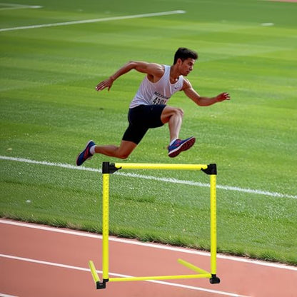 3 Pack Adjustable Height Hurdles Training Equipment, 12-26 Inch
