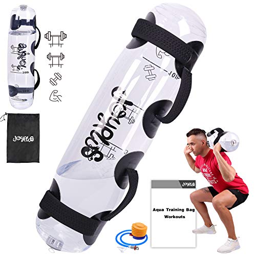 Aqua Bag Workout, Adjustable Training Bag and Power Bag with Water, Core and Balance Trainer, Portable Stability Fitness &Full Body Exercise Equipment for Weight