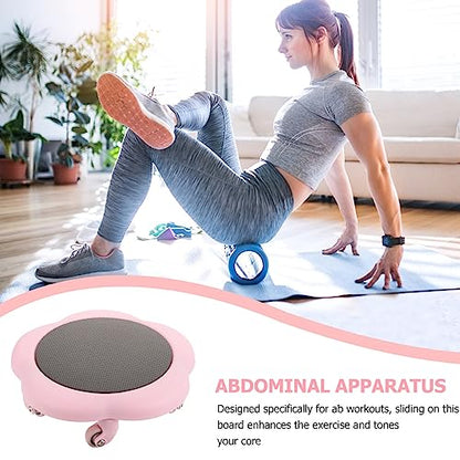 Toddmomy Workout Sliders Disc Fitness Equipment for Abdominal Training Multi-functional Sliding Plate for Core Strength Compact and Convenient Design for Home Use Protects Hands during