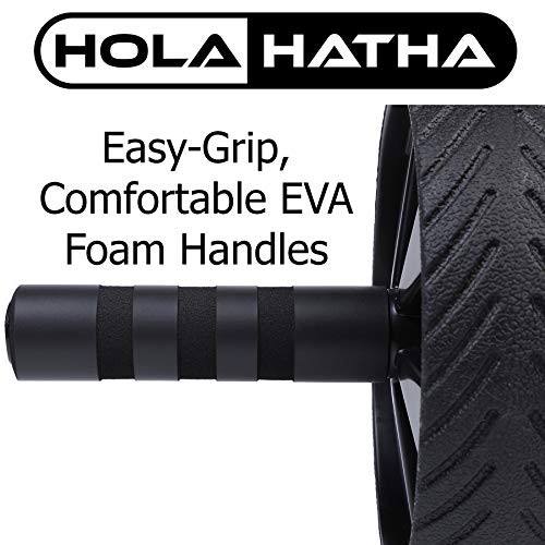 Ab Roller Wheel, Fitness Roller with Handles for Core Building, Workout Equipment for Toning and Abdominal Strengthening