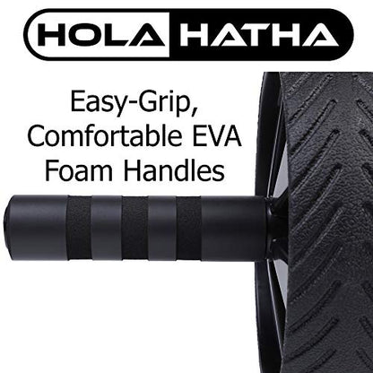 Ab Roller Wheel, Fitness Roller with Handles for Core Building, Workout Equipment for Toning and Abdominal Strengthening