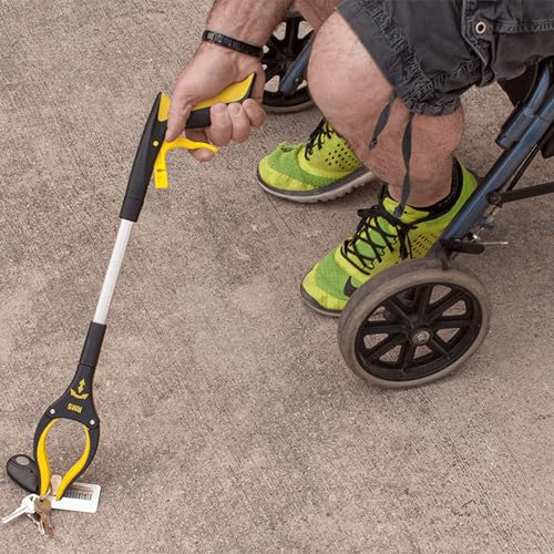 RMS 2-Pack 21 Inch Grabber Reacher with Rotating Jaw - size: 21 Inch (Pack of 2)
