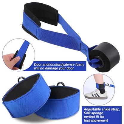 Heavy Resistance Bands for Working Out, 300lbs Exercise Bands with Handles, Workout Bands with Handles, Fitness Weight Bands for Men Muscle Strength Training Stretching Yoga