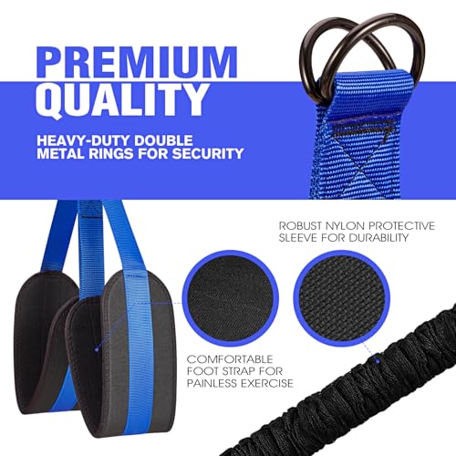 Pull Up Assistance Bands, Resistance Bands for Pull Up Bar Workout, Adjustable Heavy Duty Pull Up Assist Equipment with 4 Assistance Bands, Home Gym Fitness Exercise Strength Training