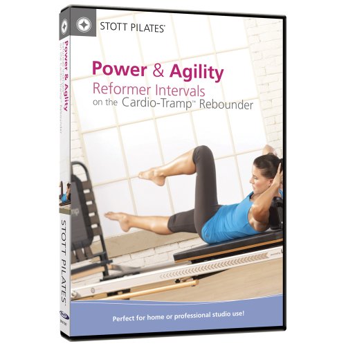 Stott Pilates Power and Agility Reformer Intervals on the Cardio-Tramp Rebounder DVD Set