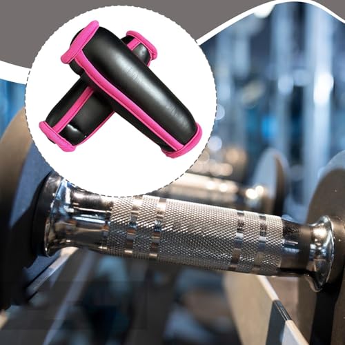 2Pcs Handle Weights Walking Weights Workout Handheld Sandbag Soft Dumbbells with Hand Strap for Fitness Jogging Dance Adults - color: Black Pink