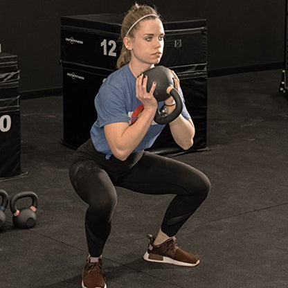 REP Fitness Single Kettlebells Weight Range, Cast Iron, Strength Training, Power Workout Equipment, Home Gym, Free Weights, Dumbbell Alternative, Exercise, Men, Women - style: 5lb