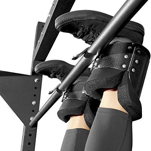 Anti Gravity Inversion Boots Abdominal Crunch Sit Up Bar Hooks Therapy Core Gym Fitness Exerciser