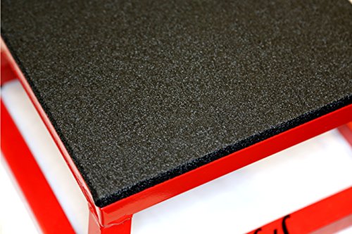 JFIT Plyometric Boxes - Made in Taiwan NO Assembly Required Single - Height Box Set and Adjustable Box Options Plyometric Platform and Jumping Agility Box for Training Conditioning Strength Training - style: 6" Height (Single Plyo Box)