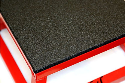 JFIT Plyometric Boxes - Made in Taiwan NO Assembly Required Single - Height Box Set and Adjustable Box Options Plyometric Platform and Jumping Agility Box for Training Conditioning Strength Training - style: 6" Height (Single Plyo Box)