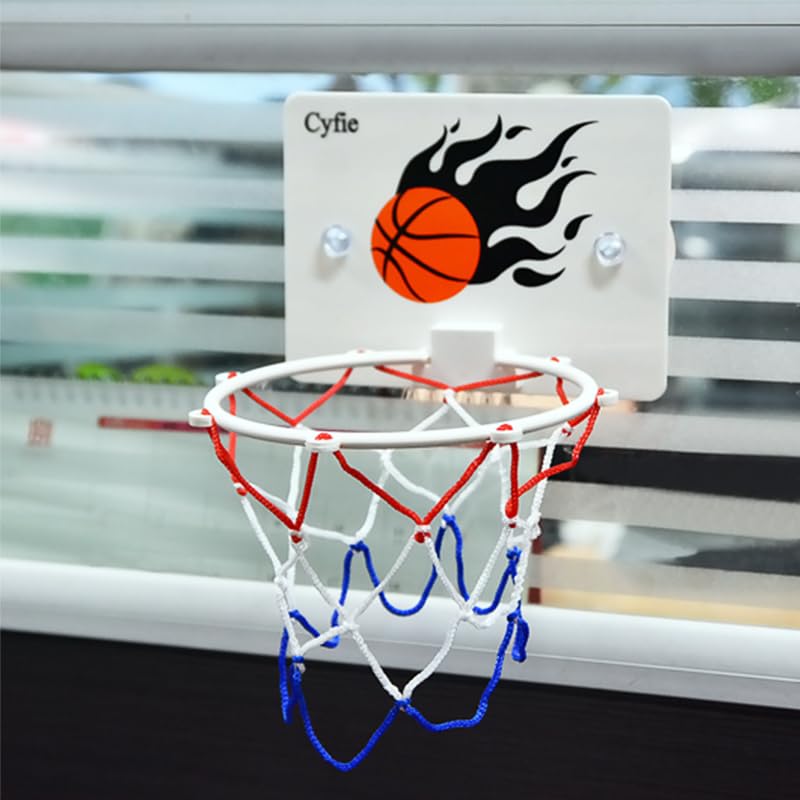 Basketball Hoop Toddler, Bathtub Bath Toys for Office Desk Bathroom Slam Dunk Games, Suction Cup Basketball Hoop for Kids Girls Boys