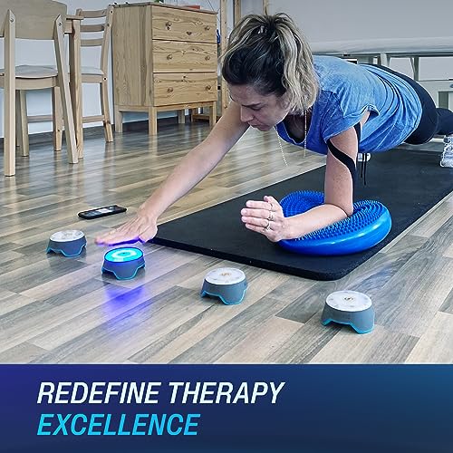 BlazePod Reaction Training Platform for Physical & Cognitive Therapy for Athletes, Trainers, Coaches, Physical & neurological Therapists, Fitness Trainers, and Physical Educators.