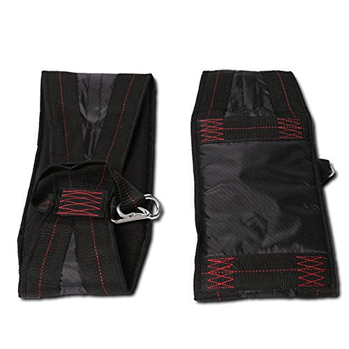 Padded Hanging AB Straps, 1 Pair AB Sling Suspension Hanging Straps Belts Abdominal Muscles Training Pull Sit Ups Chin-up Bar Mounted Muscles Carver