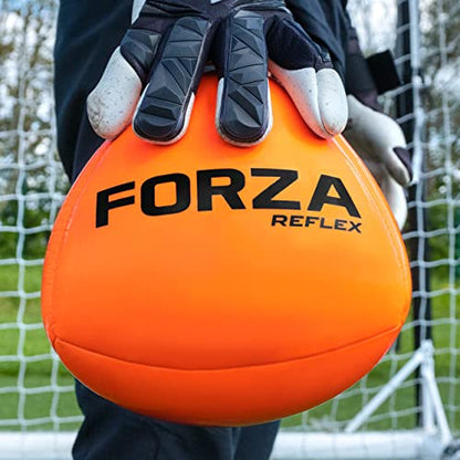 FORZA GK Reflex Soccer Ball – Size 5 Goalkeeper Training Ball for Improved Reaction Time, Agility & Hand-Eye Coordination | Available Individually or in Packs of 3 & 12 - size: Pack of 1