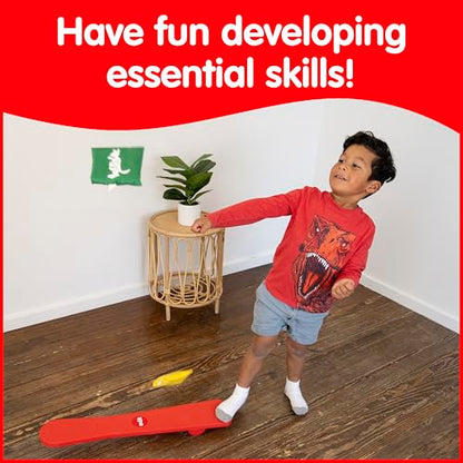 edxeducation Joey Jump | Activity for Kids Physical Play | Stomp and Catch Board | Learn to Catch | Build Coordination