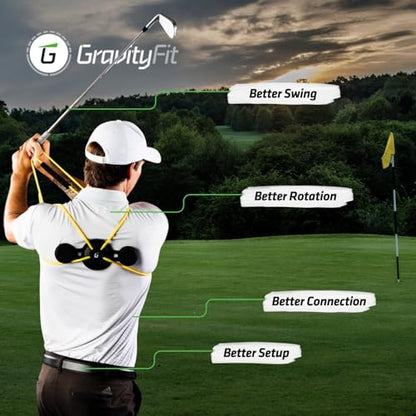 Golf Swing Performance Trainer Aid | Golf Swing Trainer Trusted by PGA Coaches | Backed by 30 Years Research | Elevate Your Golf Training | Enhance Strength, Stability, Rotation & Posture - style: Super Kit - 3 bands for golf skills, strength and juniors