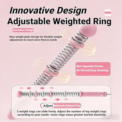 Adjustable Ropeless Battle Ropes 2026 New, Cordless Weighted Training Ropes for Home Gym, 3 lbs Heavy Duty Portable Cordless Battle Rope for Total-Body Sculpting, Cardio & Fat Burn, HIIT