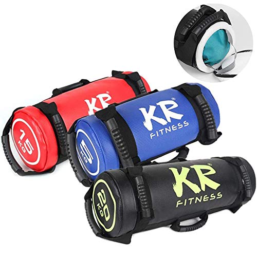 AKT Sandbag Power Bag - 5-30 kg (11-66 lb) Weight Powerbag Strength MMA Training Fitness Exercise Workout, 1 PC (NO Sand),20kg