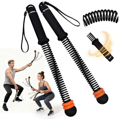 Ropeless Battle Ropes with Adjustable Weights, Easy-to-Carry Silent Fitness Tool for Total-Body Sculpting, Cardio & Fat Burn, Home Gym Strength Equipment for Core, Arms and Glutes - Black - size: Black