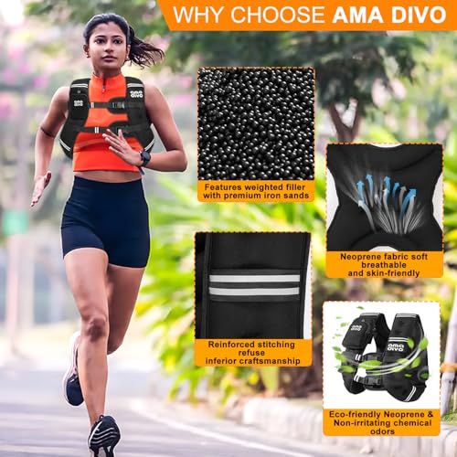 Weighted Vest for Men Women (20lb 16lb 12lb 8lb), Reflective Weighted Vest for Walking, Running, Workout & Fitness, Strength Training, Adjustable Buckles with Detachable Bag - size: 16 lbs