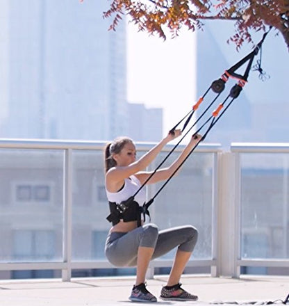 Home Gym Equipment - Complete Full Body Workout using Body Weight for Resistance - Strength Training and Cardio for Efficient at Home Fitness