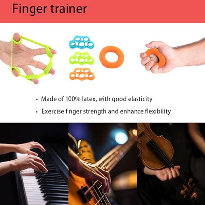 15 PCS Resistance Bands Set, 20-40lbs Exercise Tubes with Handles, Protective Nylon Sleeves, Door Anchor & Ankle Strap, Stretch Bands for Full Body Workout, Strength Training for Men & Women