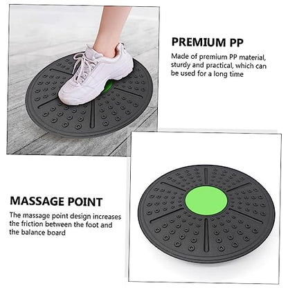Balance Training Board with Rotation and Tilt Non Slip Yoga Balance Board for Core Strength and Stability Accessory for Home Exercise and Rehabilitation