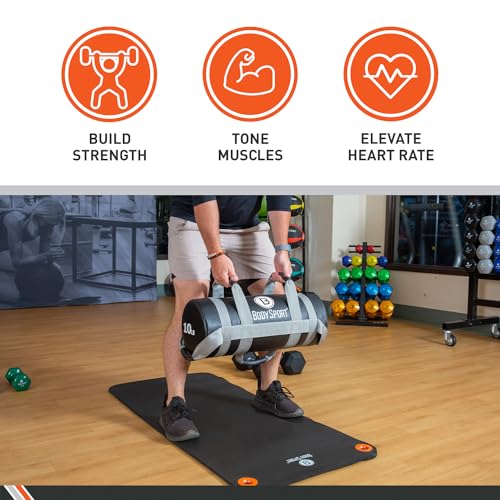 Body Sport Weight Weight Training Bags – Heavy Duty Weighted Bag for Fitness, Conditioning and Training - size: 30 lb.