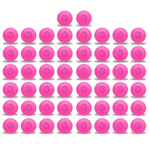Signature Lacrosse Ball Set - Packs of 2, 4, 8, 12, and 120 - No Chemical Smell Massage Balls, Myofascial Release Tools, Back Roller, Muscle Knot Remover
