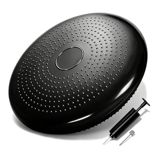 Balance Training Dynadisc, Core Strengthening Disc with Inflator