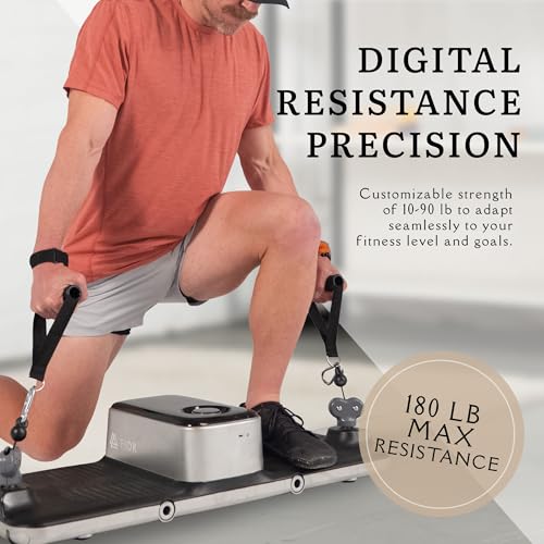 XT Trainer - Compact Home Gym, All-in-One Fitness Station, Workout Resistance System, Strength Training Equipment, & Cable Weight Machine