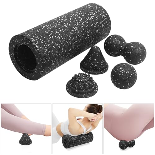 Highly Density Round Foam Rollers Peanut Massage Ball for Pilates & Stretching Fitness Full Body Athletic Tool Peanut Ball for Pilates & Stretching Fitness Tool