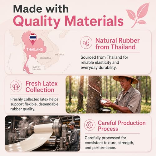 Adjustable Thai Natural Rubber Band for Abs, Arms, Waist & Legs, Home Workout Equipment