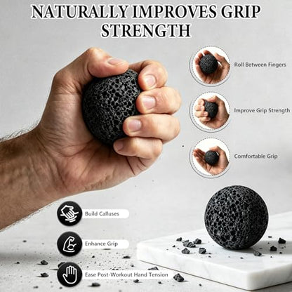 Callus Ball for Hand,Moon Grip Ball Callus Rock,Callus Ball Trainer for Strength Wrist Forearm