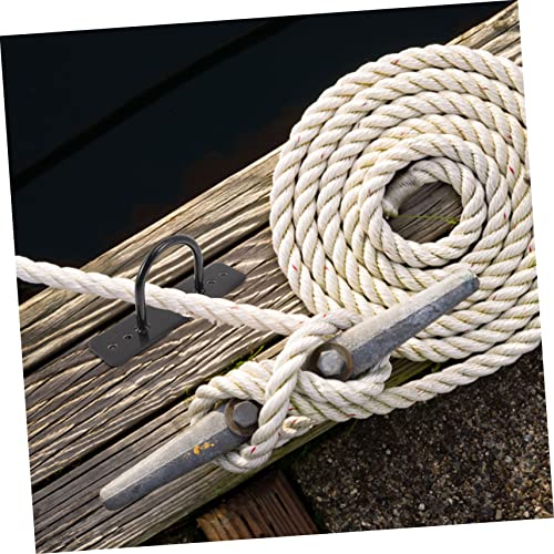 STOBAZA 2Pcs Rope Anchor Wall Mount for Gymnastics Battle Rope Yoga Equipment Fixing Hook for Indoor Outdoor Fitness Training