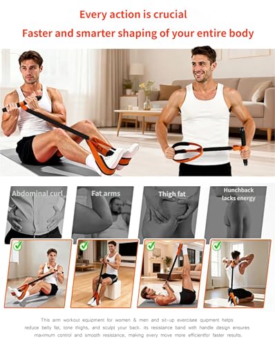 Multifunction Pedal Resistance Band with Handle,Tube/Petal/Foot/Full Body Resistance Bands with Handles,Multifunctional Foot Pedal Resistance Band,Leg Raise Straps.