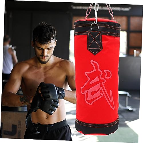Empty Kick Sandbag Durable Hanging Fitness Bag for Boxing and Karate Training Fine Workmanship Stylish Design for Adults Unfilled Punching Bag for Exercise