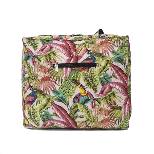INDIAN CRAFT CASTLE Tote Bag with Yoga Mat Carrier Pocket Carryall Shoulder Bag for Office, Workout, Pilates, Travel, Beach and Gym - color: Pink & Green