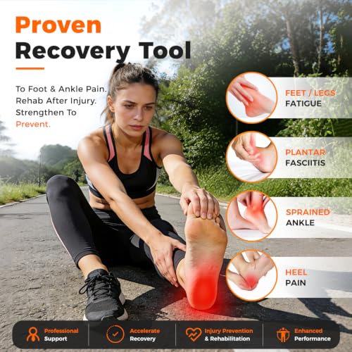 Adjustable Balance Board for Ankle Strengthening & Stability - color: Blue